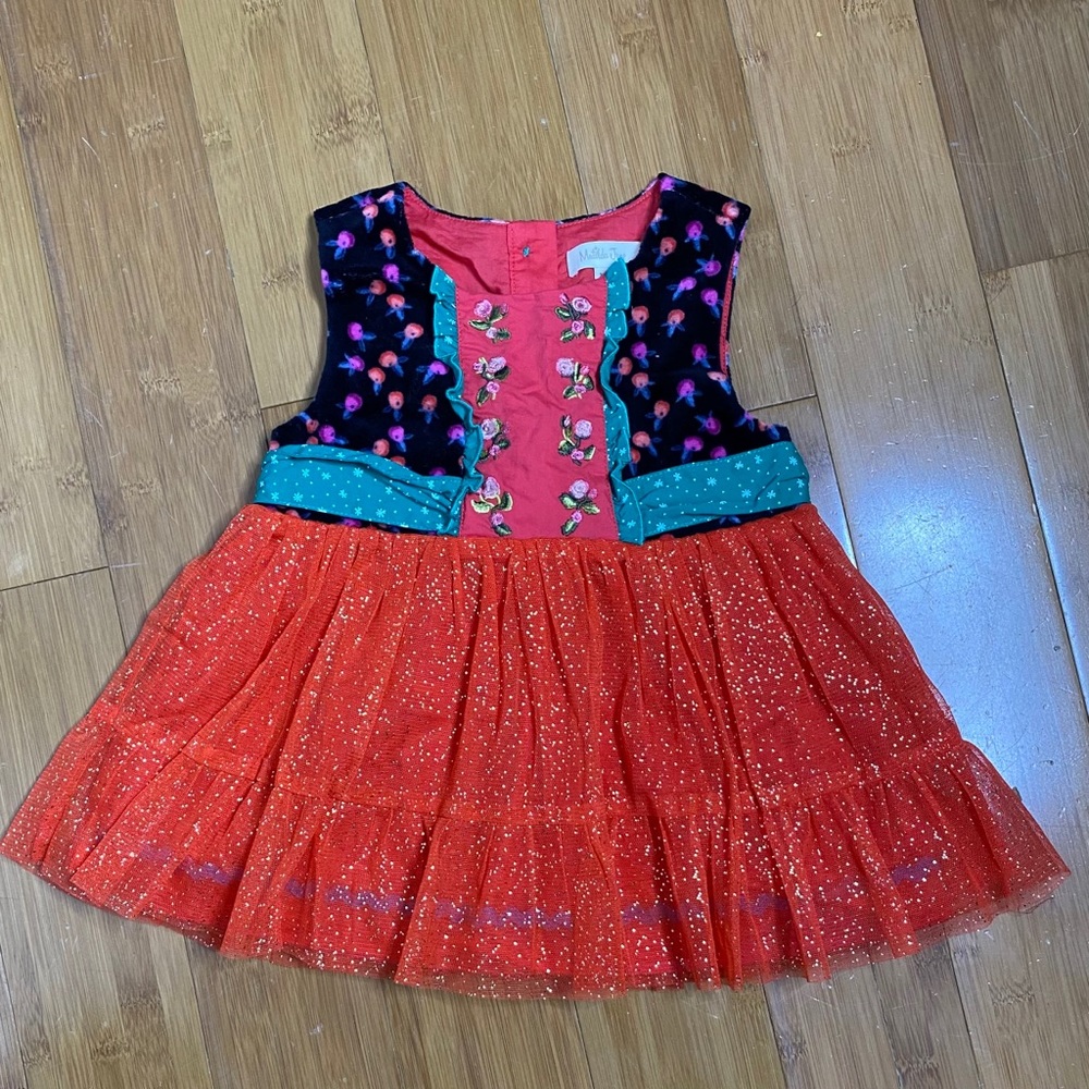 Matilda Jane Caroling Away Tunic red 4 - Picture 2 of 4